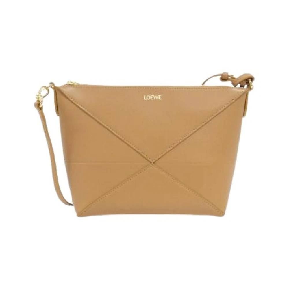 Loewe Pre-owned - Pre-owned Puzzle Fold Kalv Skin Väska Vintage - Dam - ONE Size - Läder