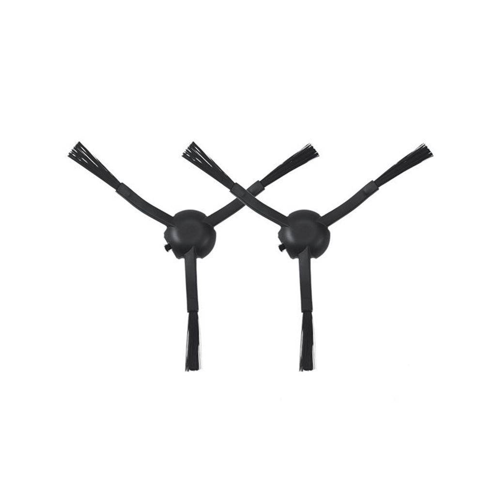 Sidebørste til Xiaomi Mi 1C Robot Vacuum Mop/1T/2C, 2 stk - Sort