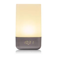 SMALY Alarm Clock Light Alarm Clock Digital Wake Up Light Table Clock Clock Timer Illumination Night Light