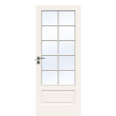 Indvendig dør fra Swedoor, Advance-line, Compact SP10, Hvid NCS S0502-Y, 92,5 X 200 - M10X20,5