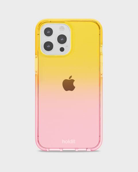 Holdit Mobilskal Seethru iPhone 13 Pro Max, Rosa/Orange