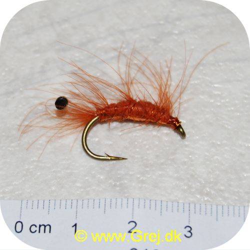 Sea Trout flies - CDC Tangloppe - Rødbrun