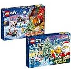 Lego City Adventkalender uppsättning med 2: 60381 och 60352