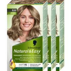 Schwarzkopf Natural&Easy 533 Nordisk Askblond 3-pack