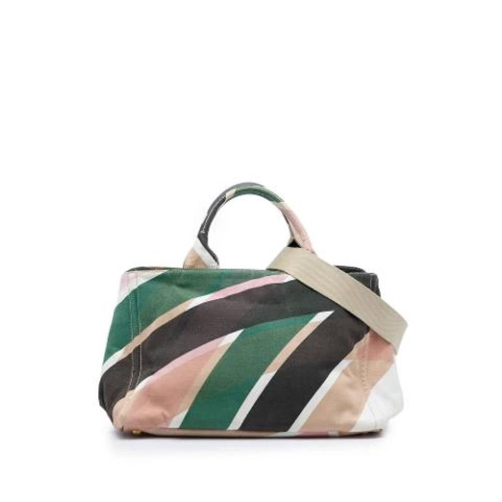 Prada Vintage Pre-owned Satchel - Vintage - unisex - Flerfarvet - ONE SIZE - Uld