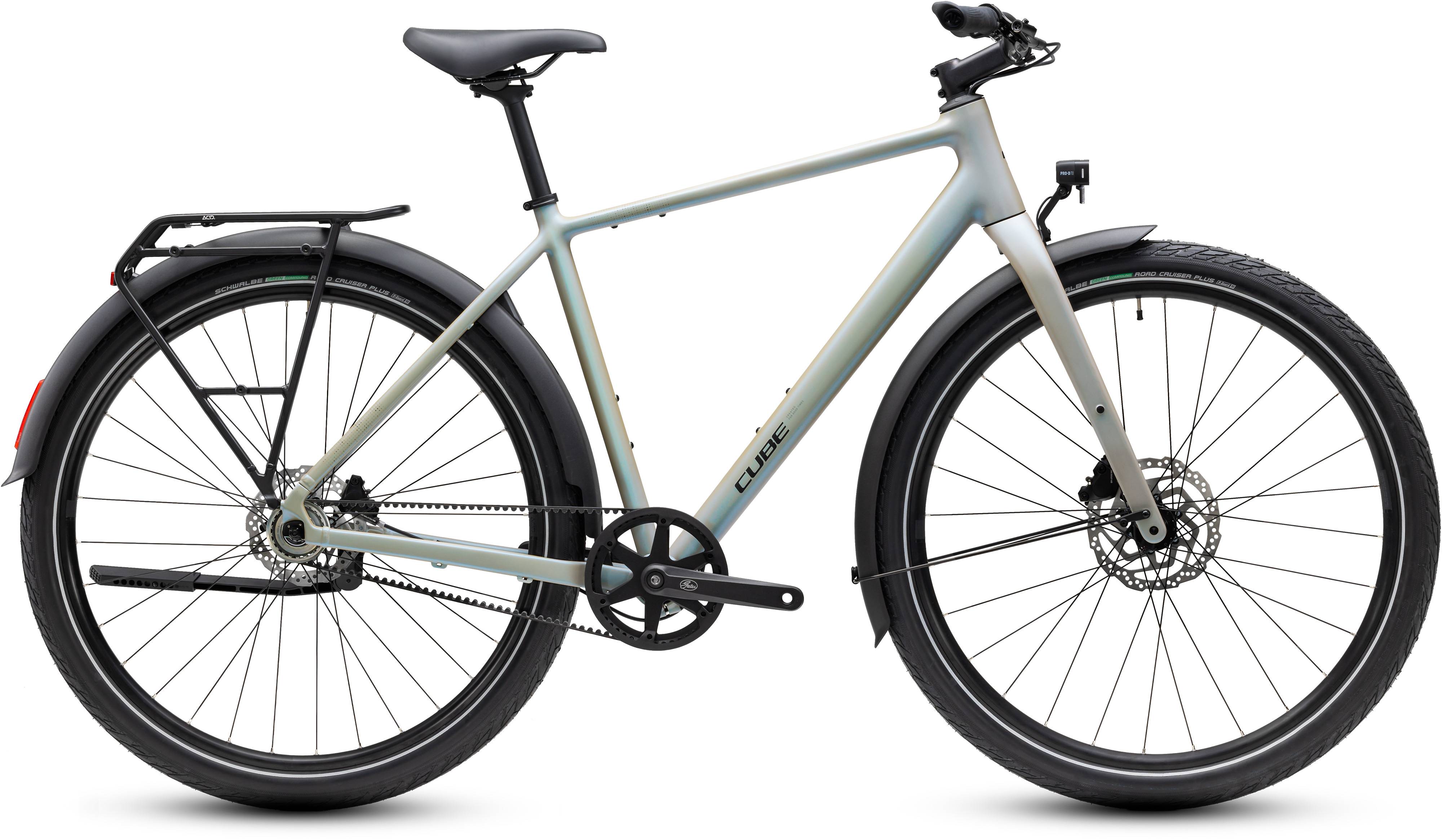 Cube Editor One Fe Glintsand´n´Black - 54 Cm - Citybike Dame - Grå.