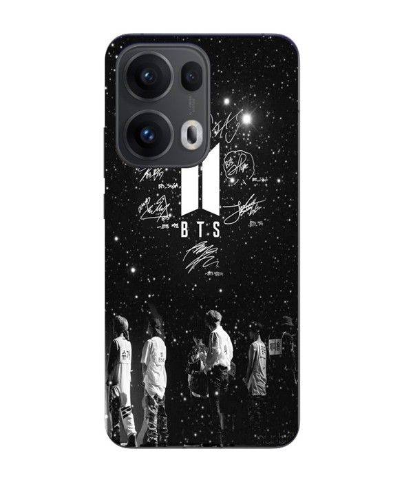 Coque Maniacase Pour Oppo Reno 13 Pro 5G bts signature nuit etoilé