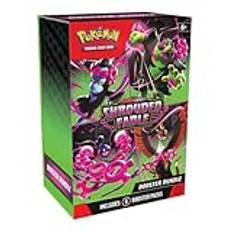 Pokémon Scarlet & Violet 6,5 Shrouded Fable Booster Bundle EN – 6 Booster Pack + 100 cardcosmos sleeves | Exklusiv samlarutgåva | Perfekt för spelare och samlare