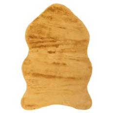 Cosy lammeskind , imiteret - 500 Golden Yellow - Gul / 60x90