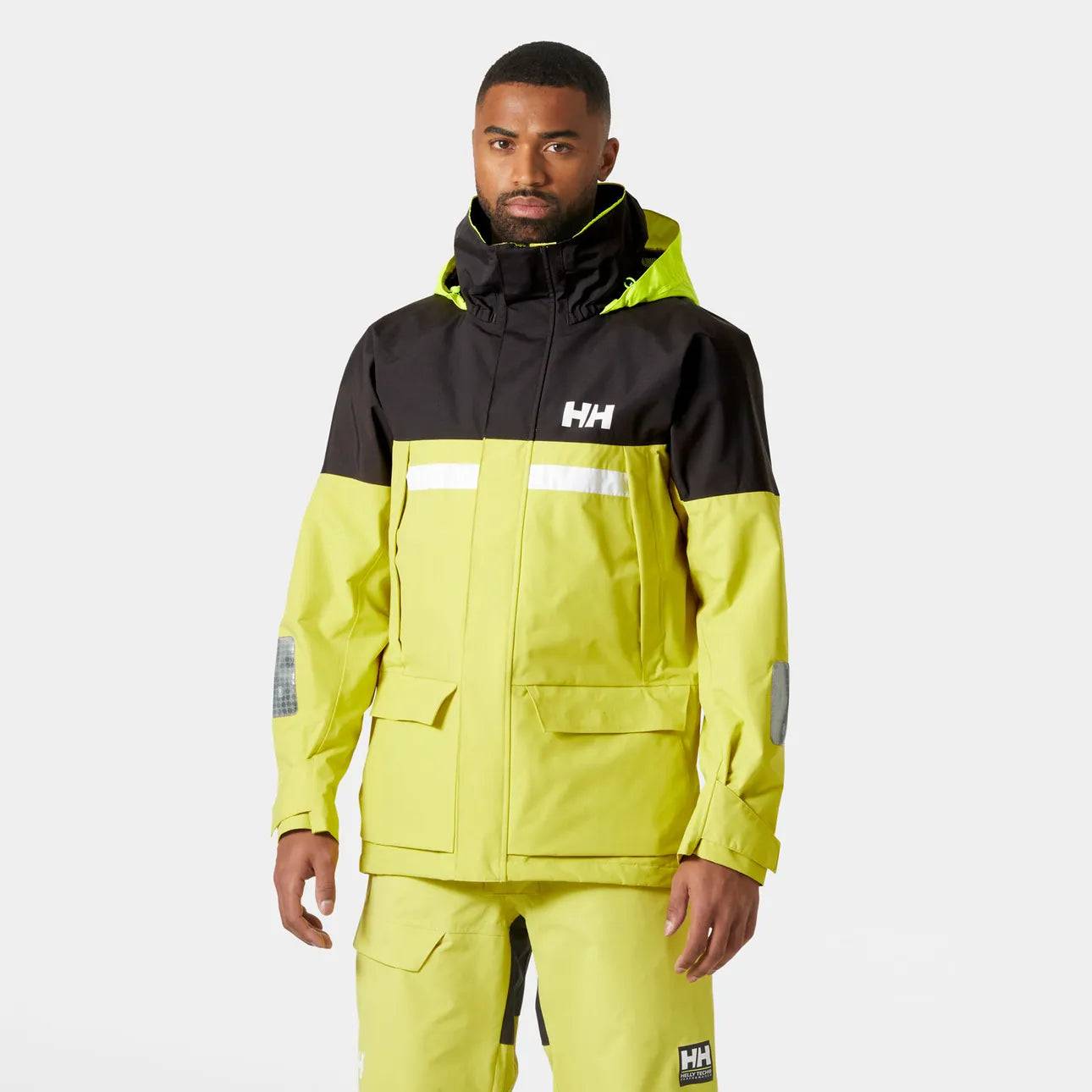 Helly Hansen Men's Pier 4.0 Jacket Sejlerjakke Herre - Cyber Lime - Cyber Lime / M