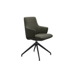 Stressless® Chilli spisebordsstol (med armlæn, Dinamica microfiber, Lav ryg, D350 drejestel, Large)