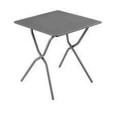 Lafuma - Table Balcony Metal - Titane - Matstolar utomhus - Grå - Metall