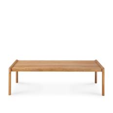 Ethnicraft - Jack Outdoor Coffee Table 120x65 - Teak - Soffbord utomhus - Jacques Deneef - Träfärgad