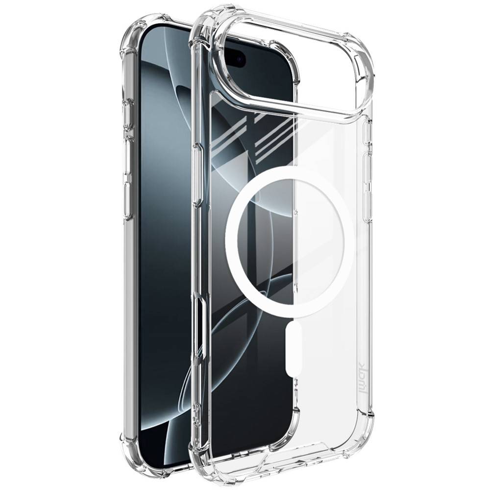 iPhone 17 Air - IMAK stötsäkert hybridfodral - Magsafe-kompatibel.