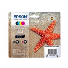 Epson 603 Multipack - 4-pack - svart, gul, cyan, magenta - original - blister - bläckpatron - för Expression Home XP-2150, 2155, 3150, 3155, 4150, 4155  WorkForce WF-2820, 2840, 2845, 2870