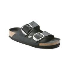 Birkenstock, Skor, Dam, Svart, 37 EU, Läder, Sandaler Arizona Big Buckle