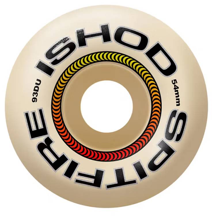 Spitfire Wheels Formula Four Soft Sliders Ishod Lockin Classics 53mm 93a