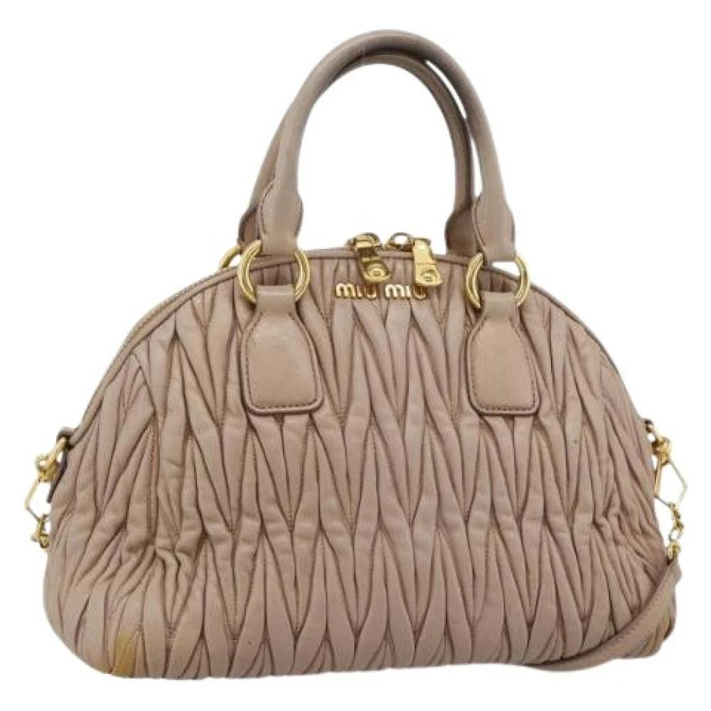 Miu Miu Pre-owned - Pre-owned Hand Bag Vintage - Dam - ONE Size - Läder