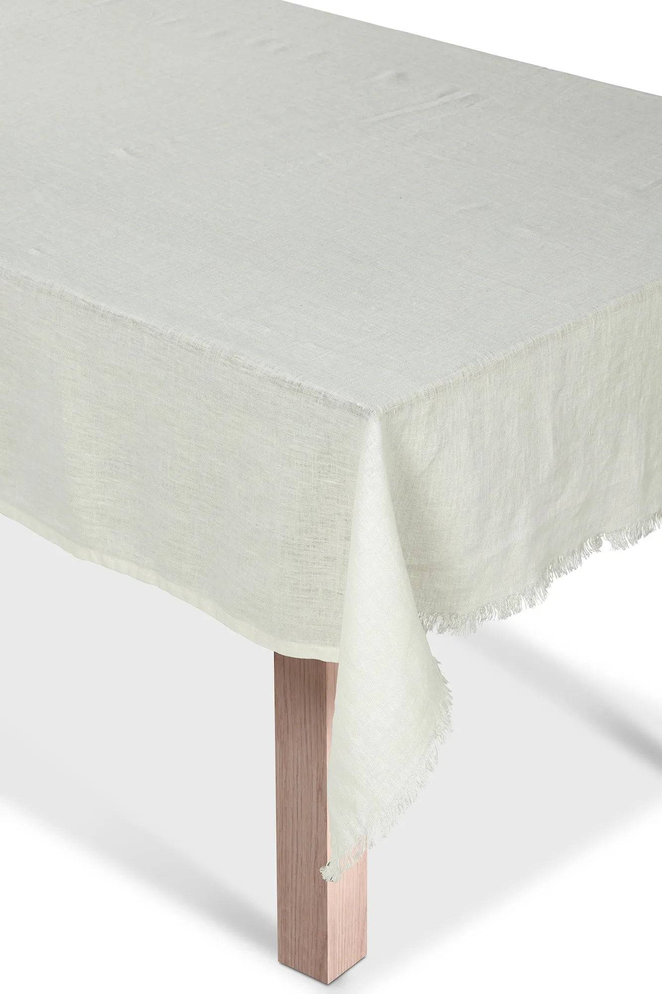 Torun Linneduk Offwhite 150x350 cm