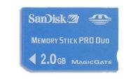 Memory Stick Pro Duo 2GB (SanDisk) (Beg)