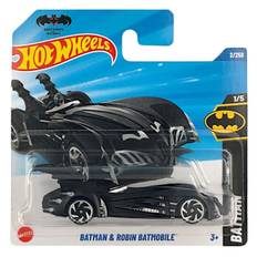 Hot Wheels Basic Batmobil Modeller - Flere Varianter Batman & Robin Batmobile (Model 1/5)(Modelnr HYW60)