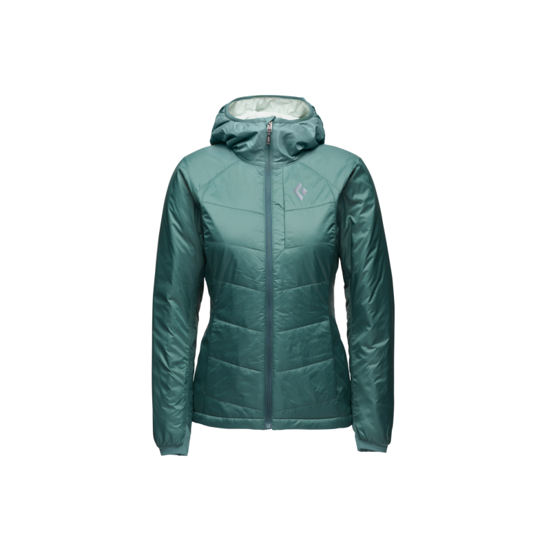 Black Diamond Solution Hoody - Syntetjacka - Dam Deep Woods M