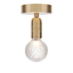 Lee Broom - Crystal Bulb - Taklampa, Frostat kristallglas - Plafonder - Guld