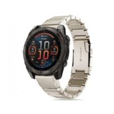 Tech-Protect TECH-PROTECT STEELBAND GARMIN FENIX 5X / 5X PLUS / 6X / 6X PRO / 7X / 8 (51 MM) TITANIUM