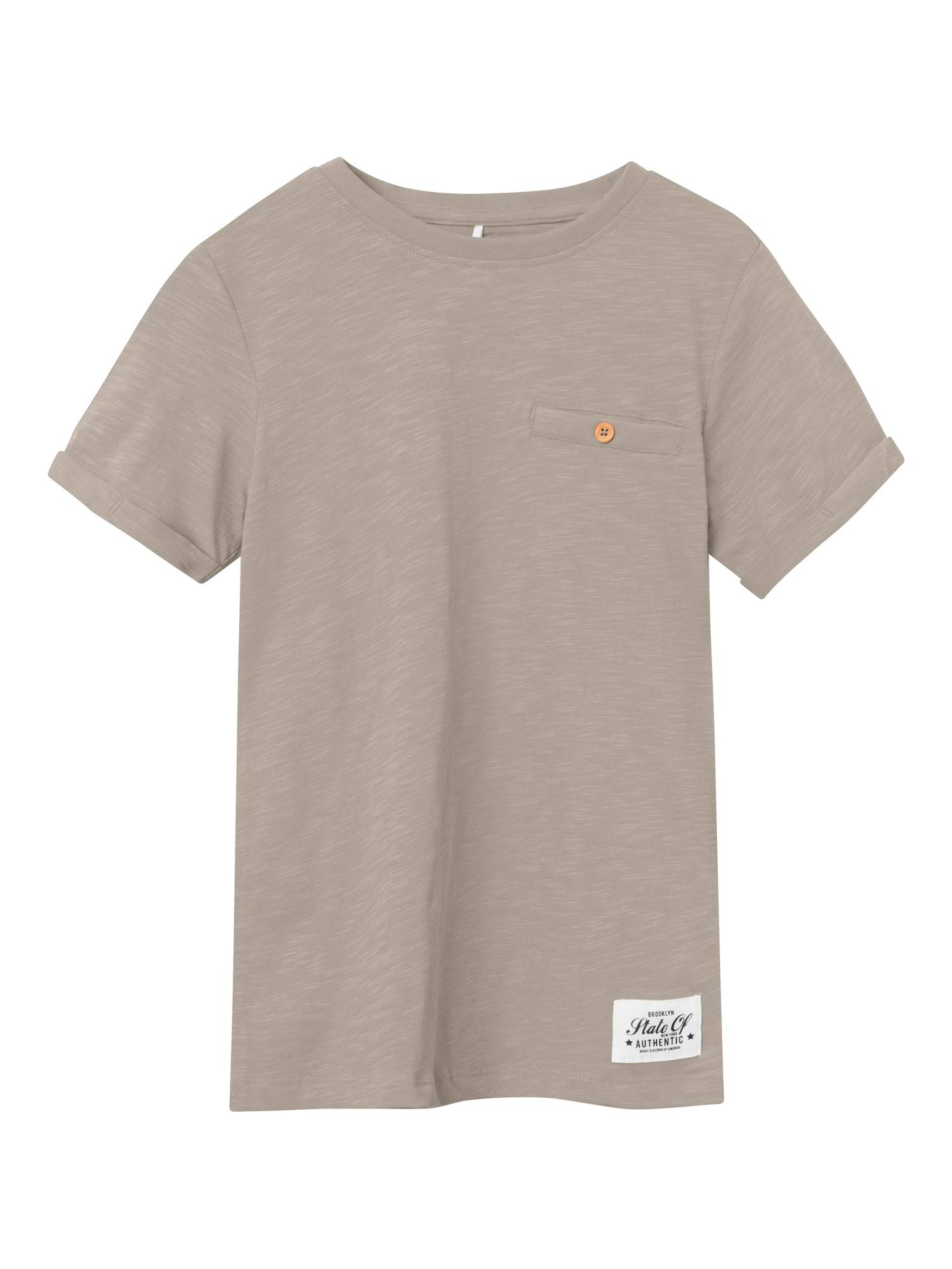 NAME IT Shirts 'NKMVincent'  mørkebeige