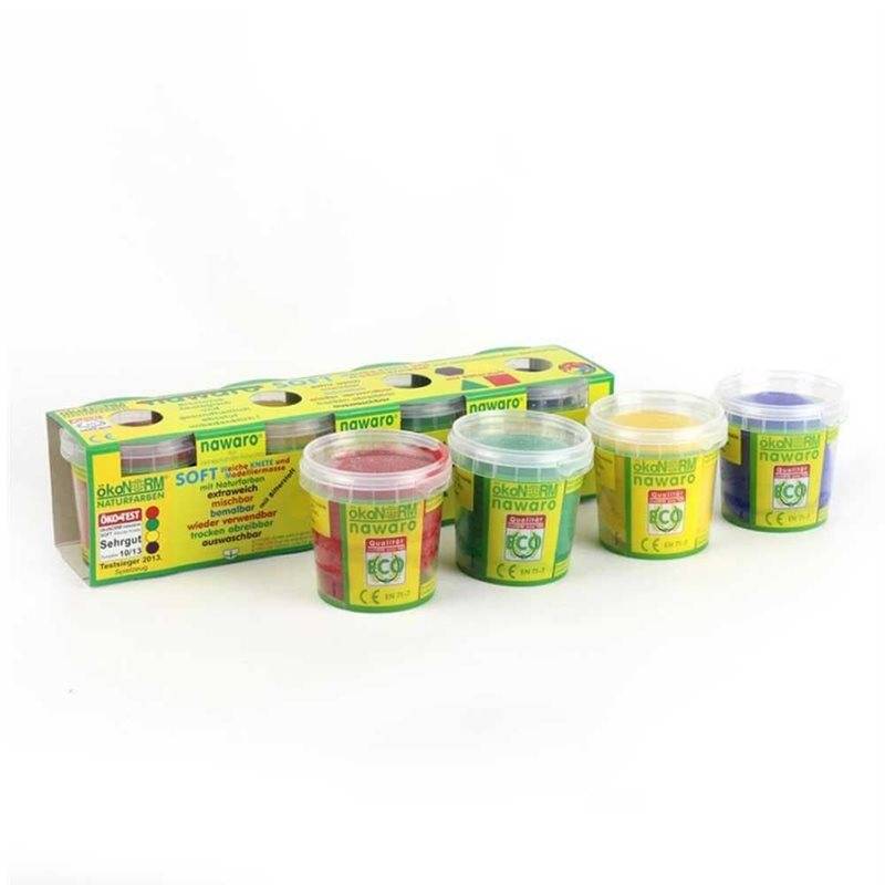 Leklera basfärger (4-p)
