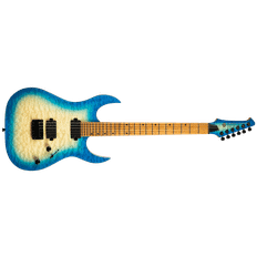 Spira Guitars S-500 QAB Trans Aqua Blue