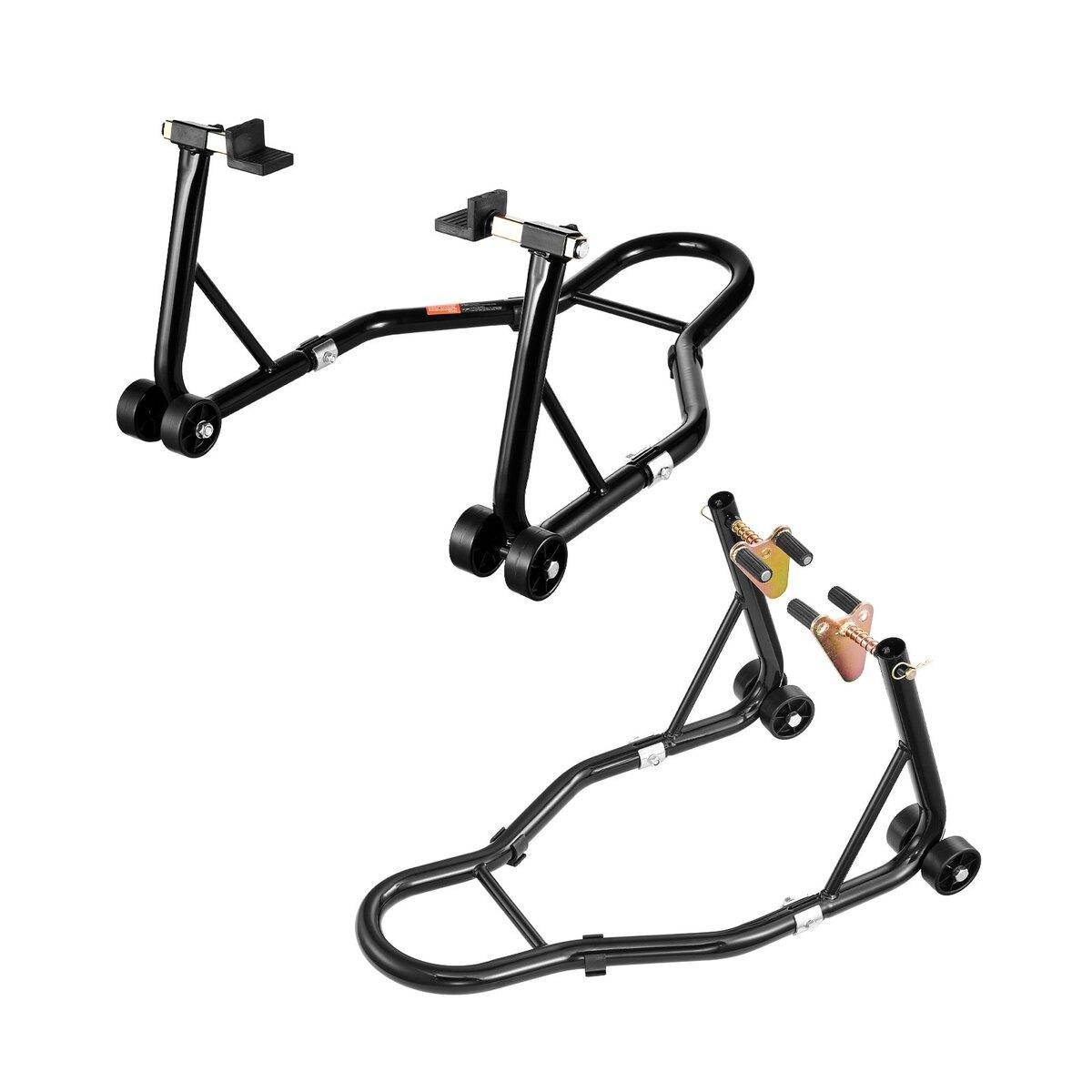 Motorcycle Front & Rear Stand Lift 1100 lbs Spoolift Paddock Swingarm Arm