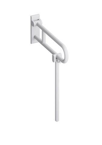 Hewi Serie 801 armstöd, 70 cm, matt vit