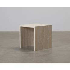 Tine K Cube 45 sidobord travertin