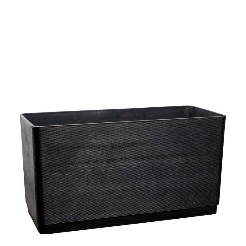 Stor ECO aflang plantekumme i recycle plast - Sort eller Grå.