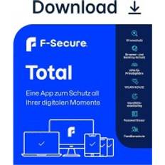 F-Secure Total Security und VPN 2024 - 10 Geräte - 2 Jahre, Download