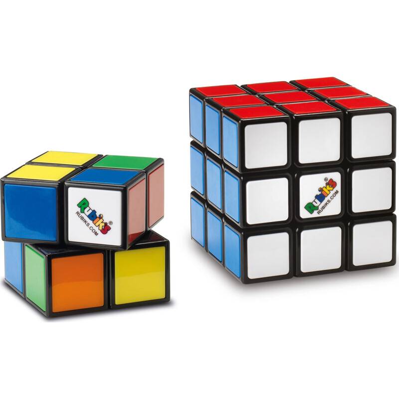 Rubik's Cube Advancedes Puzzlespiel Set mit 2 x 2 und 3 x 3...