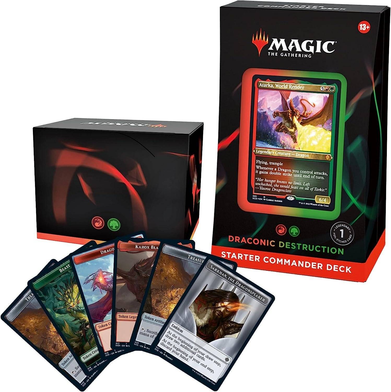 Magic: The Gathering Starter Commander Deck Draconic Destruction