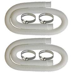 MEZYJIUCOM Pool Ersatzschlauch für oberirdische Pools Zubehör Poolpumpe Ersatzschlauch 149,9 x 3,2 cm, Filter Ersatzschlauch (2 Schlauch, 3,2 x 150 cm) (2)