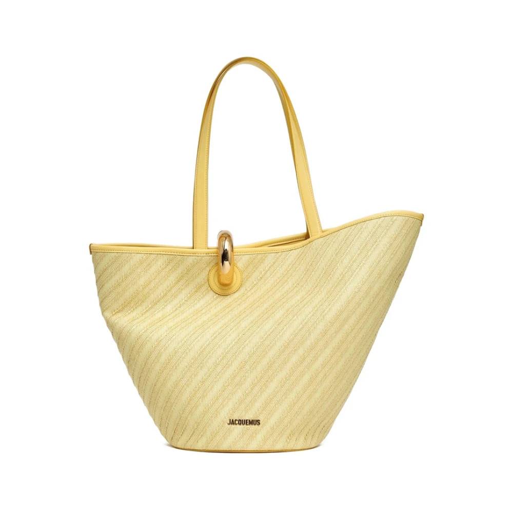 Jacquemus Bambola Tote - Tasker - Dame - Gul - ONE SIZE - Bomuld