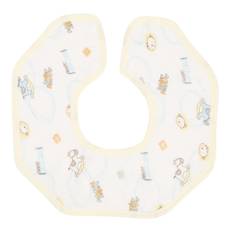 Baby Unisex Cotton Bibs Soft Comfortable Absorbent Saliva Towel for Drooling EatingLinght Yellow ljusgul färg