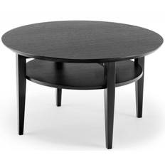 Torkelson - Tango Soffbord Runt 90cm Svartbetsad EK