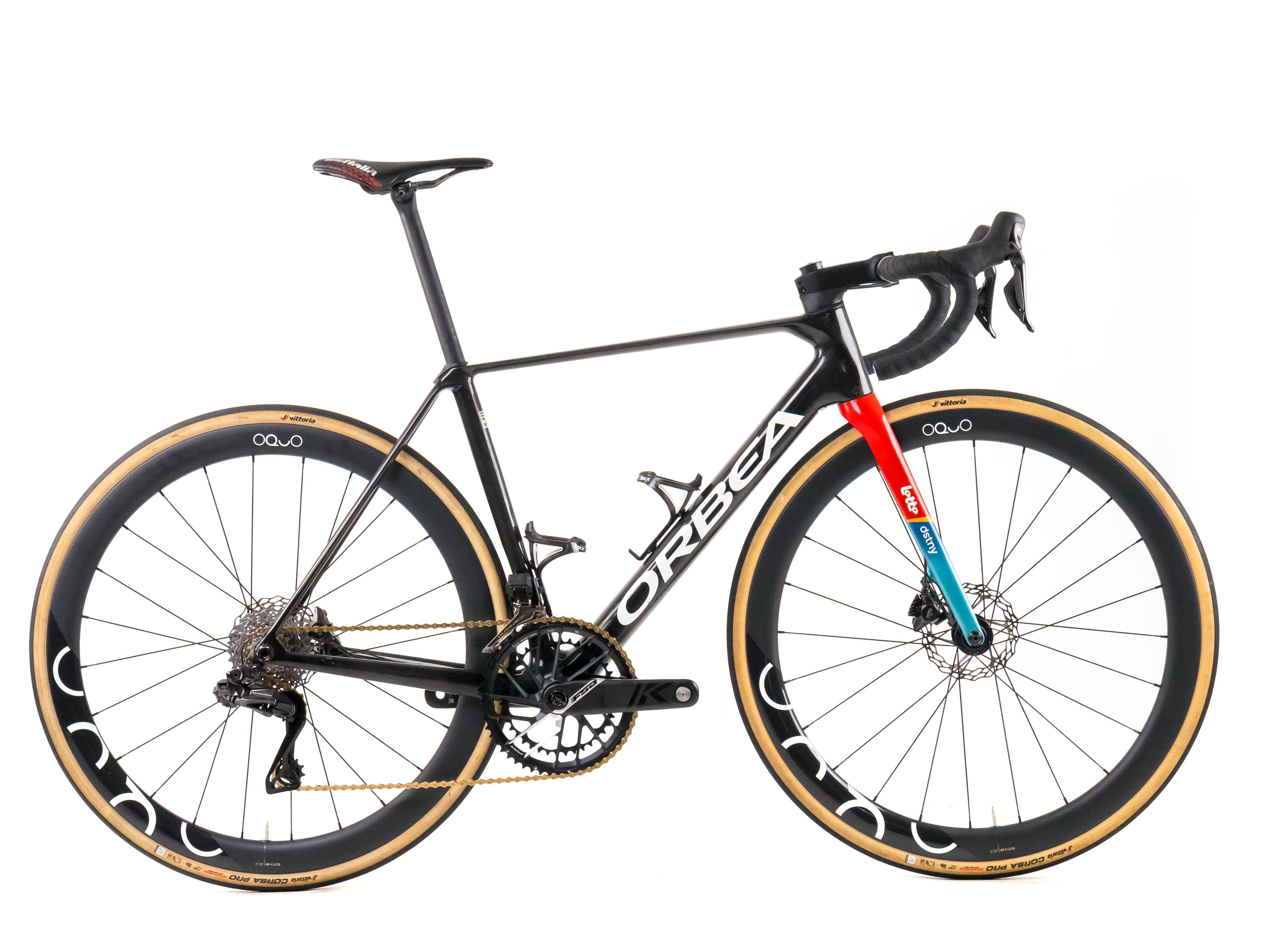Orbea Orca Omx 2024 Team Lotto Dstny J. Adamietz size 51 Shimano Dura-Ace R9270 Di2 2x12sp - Bikeroom / 51 / black/red/blue (51)