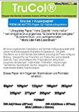 250 x 105 g/m² DIN A3 MATT vit kopiator papper för färgtryckssystem kopiator laser Copy Inkjet bläckstråleskrivare färglaser laserskrivare