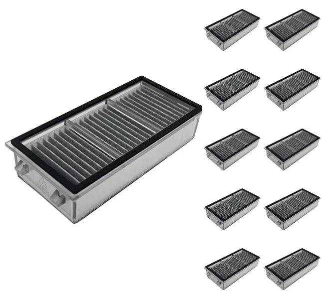 10 stk. Dreame X50 Ultra støvsugerfilter i plastic og microfiber