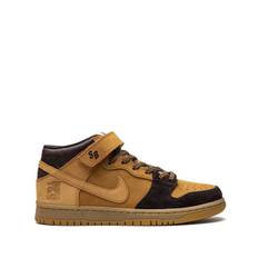 Nike - SB Dunk Mid Pro sneakers - unisex - läder/mocka/polyester/gummi - 7.5 - Neutral