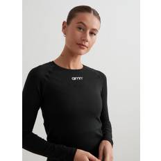 Black Soft Basic Long Sleeve