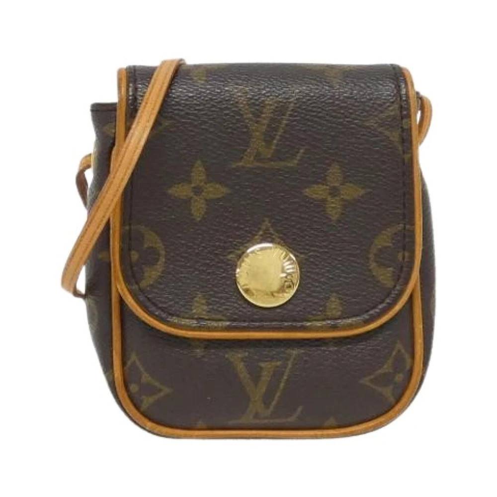 Louis Vuitton Vintage Pre-owned Mini Pochette - Vintage - Dame - Brun - ONE SIZE - Uld