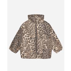 Ganni Leo Puffers Midi Jacket Beige XL/XXL - Almond Milk