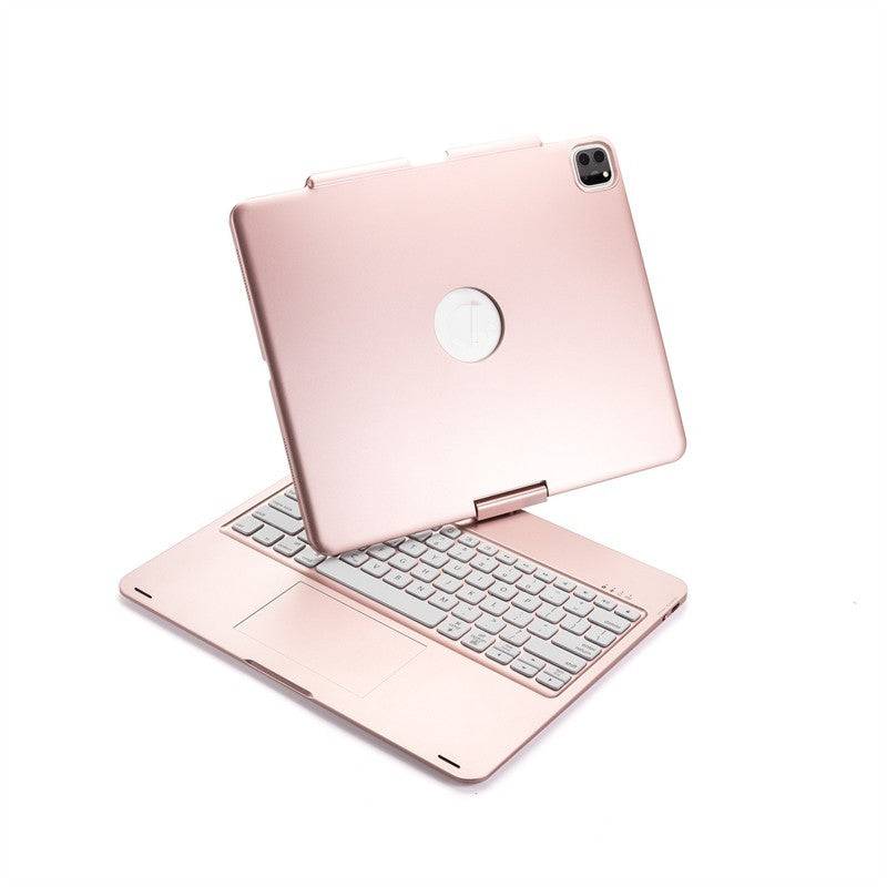 12.9 Inch Wireless Backlit Touch Rotary Bluetooth Keyboard - Rose Gold / Ipad pro 12.9inch